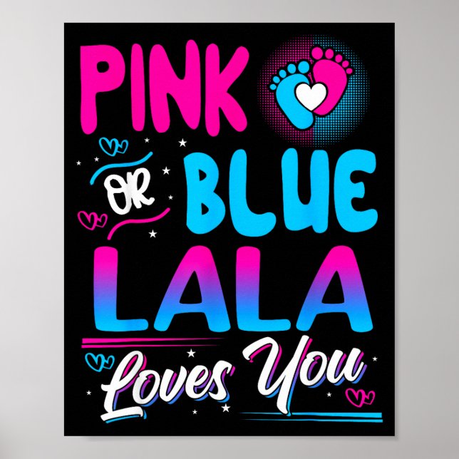 Nk Or Blue Lala Loves You New Baby  Poster (Framsidan)