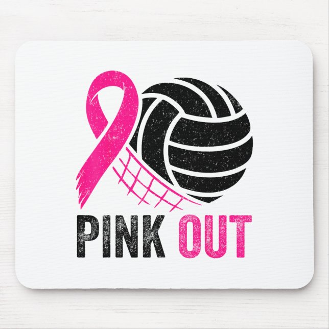 Nk Out Volleyball Breast Cancer Awareness Nk Ribbo Musmatta (Framsidan)