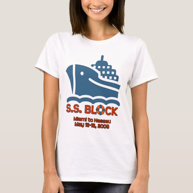 NKOTB-kryssning T-shirt (Framsida)