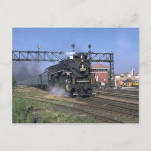NKP 2-8-4 Berkshire Vykort