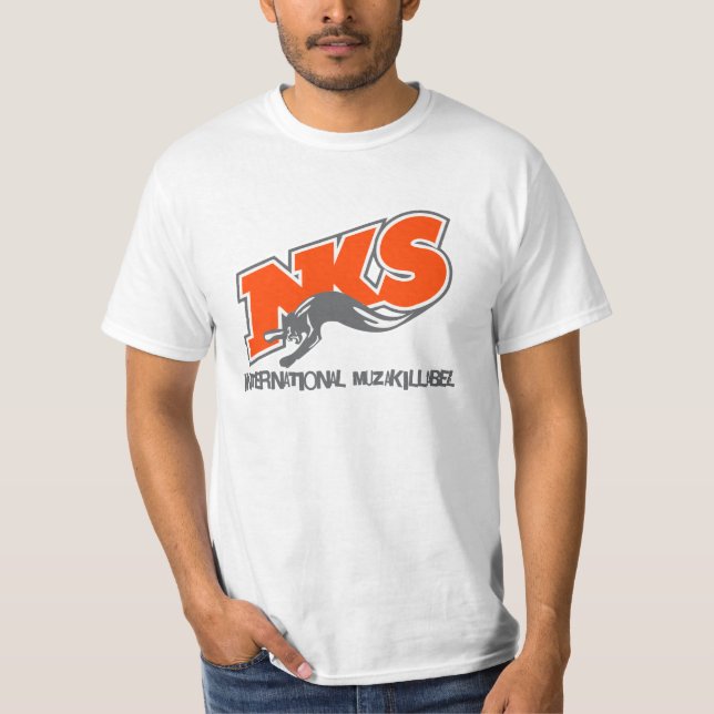 NKSorangegrisTshirt T Shirt (Framsida)