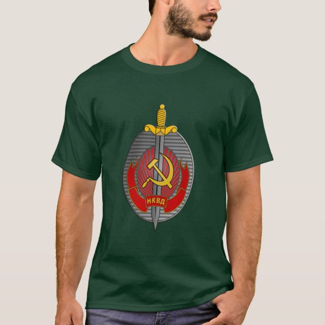 NKVD-Emblem Tee Shirt (Framsida)