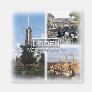 NL0032 Europa, Nederländerna, Leiden, kylskåp Magnet