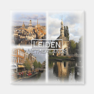 NL0033 Europa, Nederländerna, Leiden, kylskåp Magnet