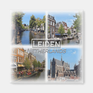 NL0034 Europa, Nederländerna, Leiden, kylskåp Magnet