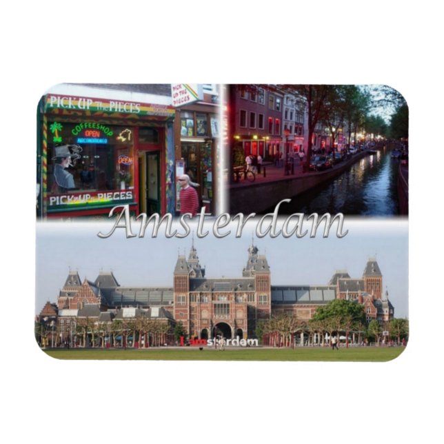 NL Holland - Amsterdam - Amsterdam Magnet (Horisontell)