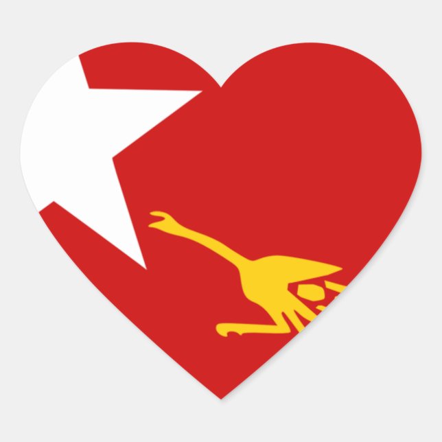 NLD HJÄRTFORMAT KLISTERMÄRKE (Framsida)