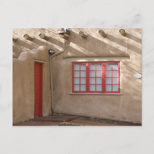 NM, New mexico, Santa Fe, Canyon Road, legendarisk Vykort (Framsida)