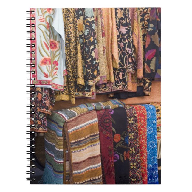 NM, New mexico, Santa Fe, Navajo-kläder Anteckningsbok Med Spiral (Framsidan)