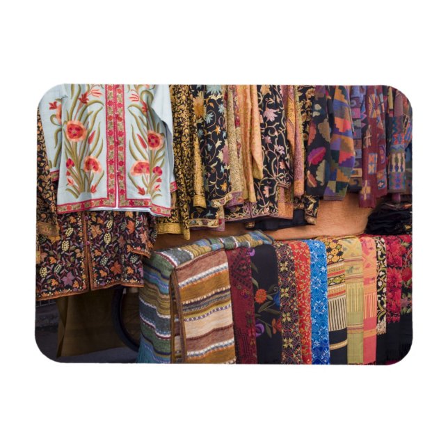 NM, New mexico, Santa Fe, Navajo-kläder Magnet (Horisontell)