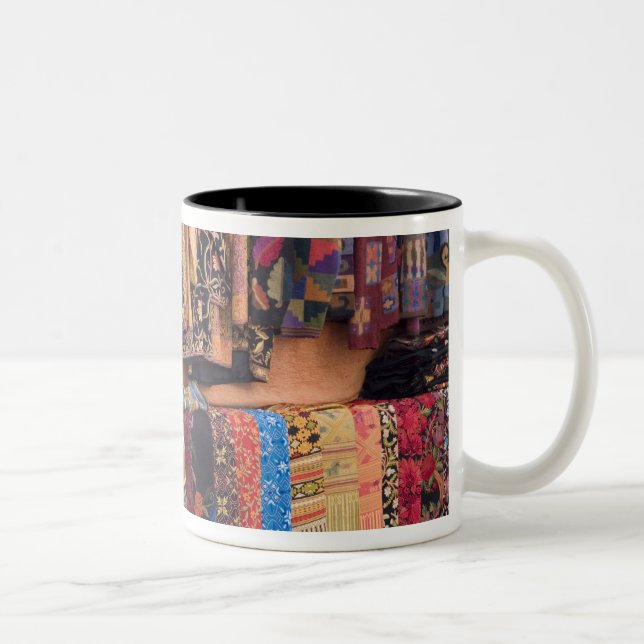 NM, New Mexico, Santa Fe, Navajo-kläder, Två-Tonad Mugg (Höger)