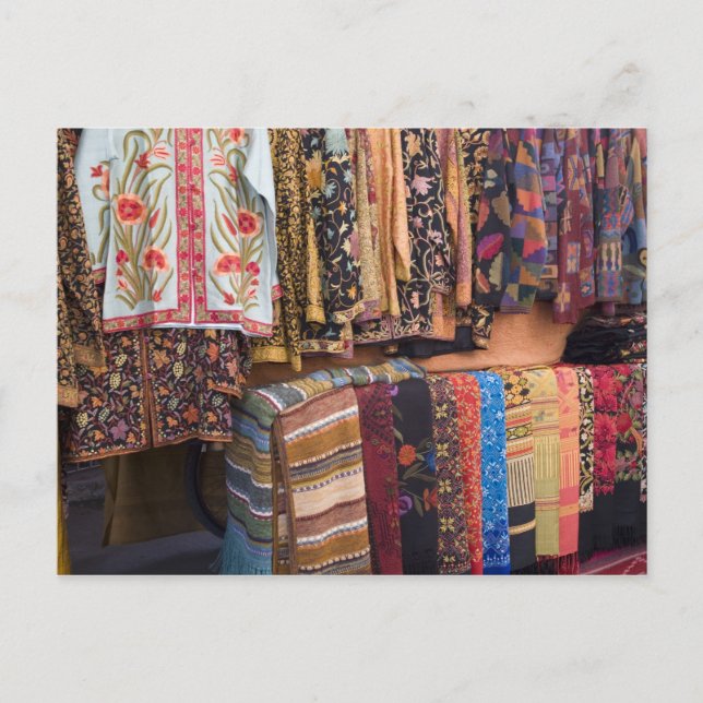 NM, New mexico, Santa Fe, Navajo-kläder Vykort (Framsida)