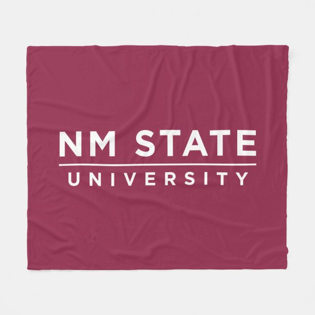 NM State University Fleecefilt (Framsidan (Horisontell))