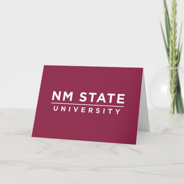 NM State University Kort (Framsida)