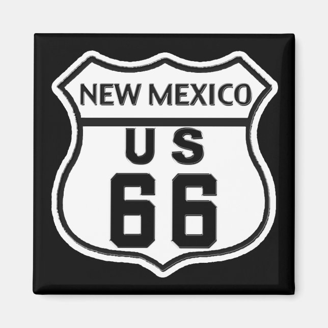 NM US ROUTE 66 MAGNET (Framsidan)