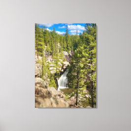 NM-vattendrag Canvastryck