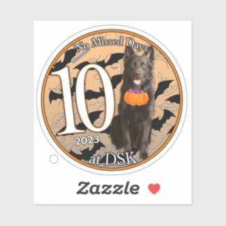 NMD i DSK - Oktober 2023 Badge Klistermärken