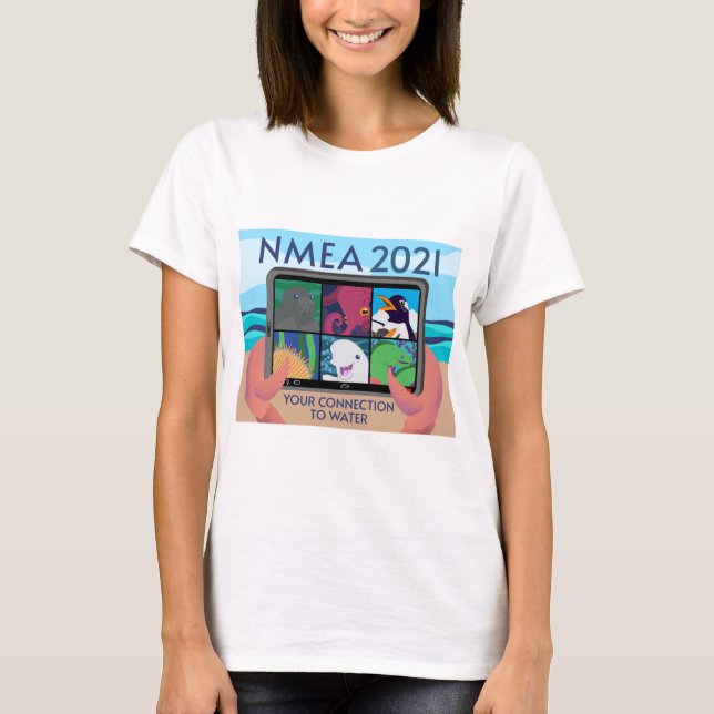 NMEA 2021 Logotyp - Fullt T Shirt (Framsida)
