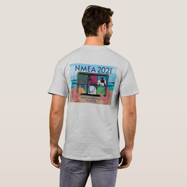 NMEA 2021 Unisex T-Shirt (Hel baksida)