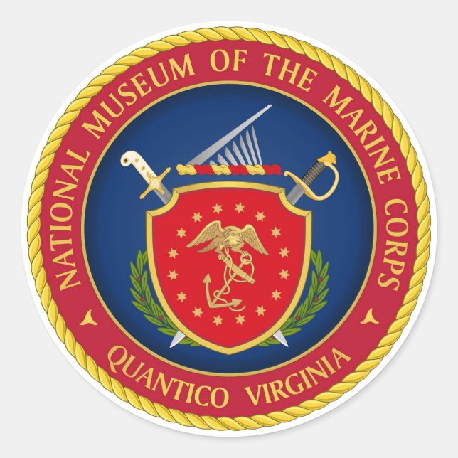 NMMC Stickers Runt Klistermärke (Framsida)