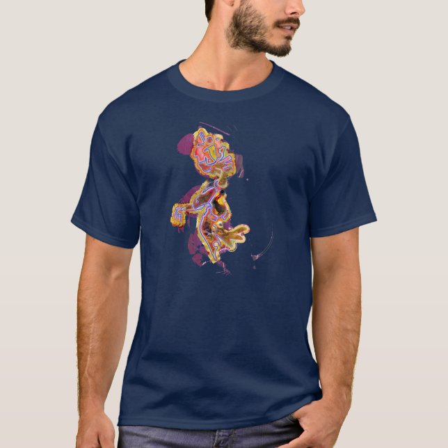Nmu´uc mörk skjorta 06 t-shirt (Framsida)