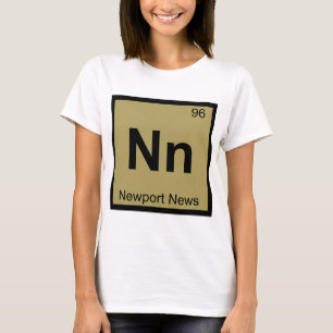 Nn - Newport News Virginia Kemistad Symbol Tee