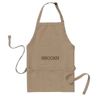 NNOONN SIMPLE LOGO APRON FÖRKLÄDE