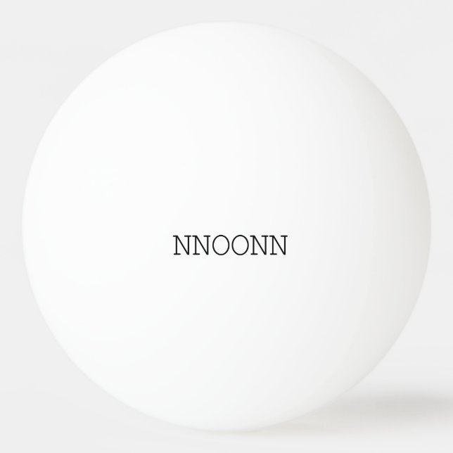 NNOONN SIMPLE LOGO ONE STAR PING PONG BALL PINGISBOLL (Framsidan)