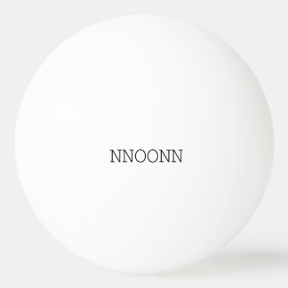 NNOONN SIMPLE LOGO ONE STAR PING PONG BALL PINGISBOLL