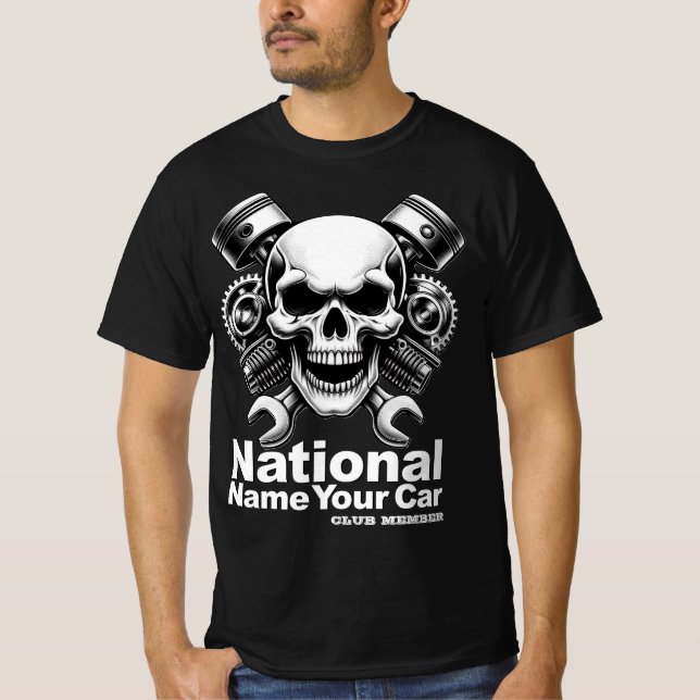 NNYCARCLUB medlem T-Shirt (Framsida)