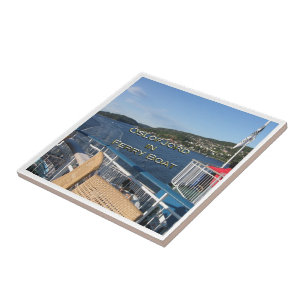 NO057 OSLOFJORD, Oslo Köpenhamns färjebåt, Kakelplatta