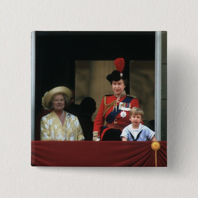 No.19 Prince William Buckingham Palace 1985 Knapp (Framsida)