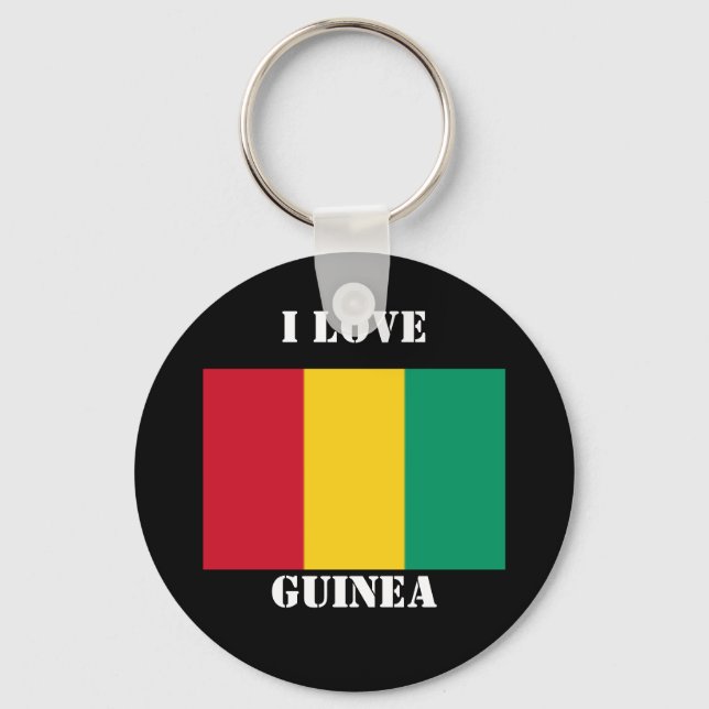 NO 1 Guinea KEYCHAIN Nyckelring (Framsida)