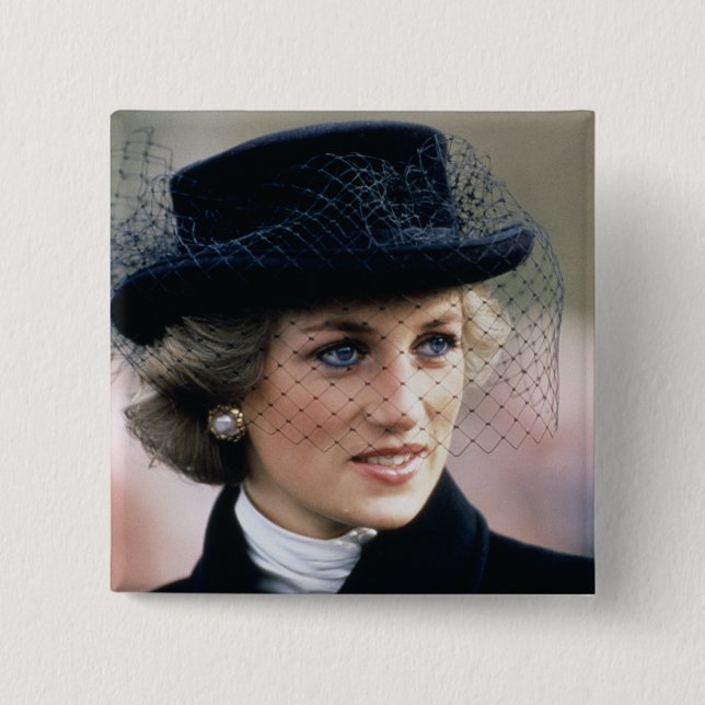 No.44 Princess Diana Frankrike 1988 Knapp (Framsida)