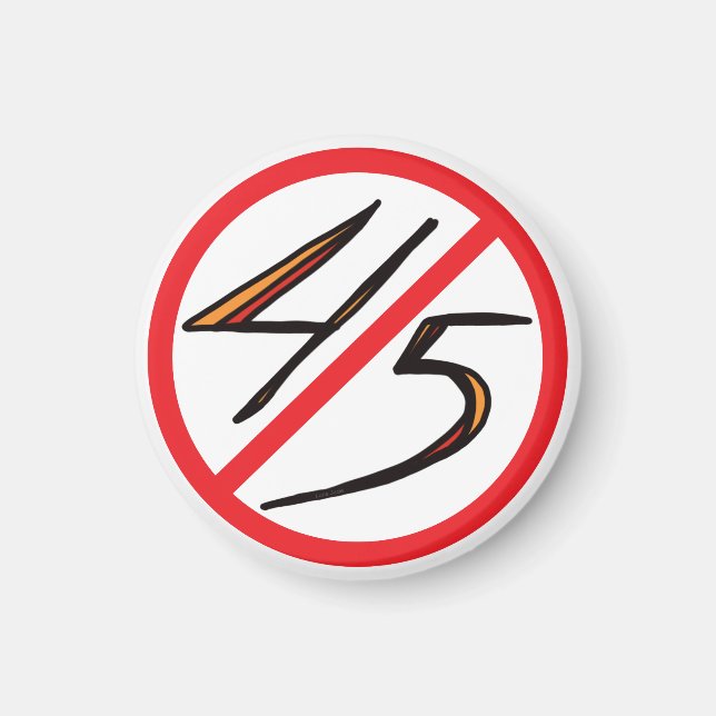 NO 45 Magnet (Framsidan)