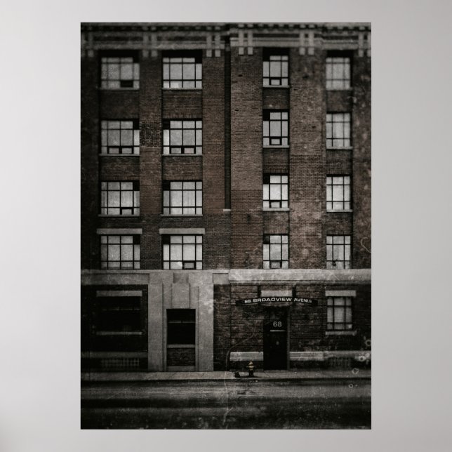No 68 Broadview Ave 1 Old Film Version Poster (Framsidan)