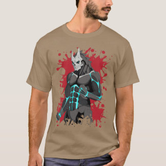 No 8 anime design friends t shirt