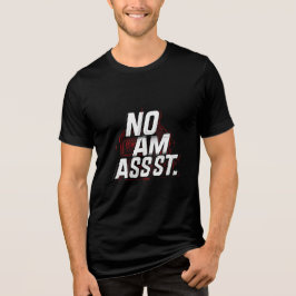🔥 No Aim Assist – Competitive Gamer Typography T Shirt