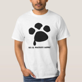 NO AL MALTRATO ANIMAL TEE
