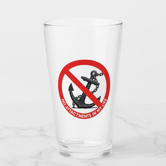 No attachments in my life glaskopp (Framsida)