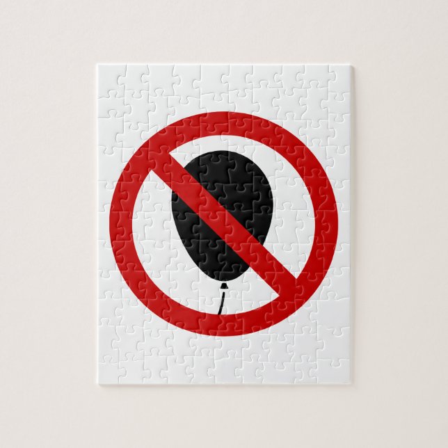 NO Balloon ⚠ Thai-⚠ Pussel (Vertikal)