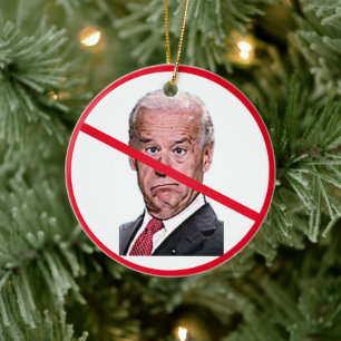 NO BIDEN JULGRANSPRYDNAD KERAMIK