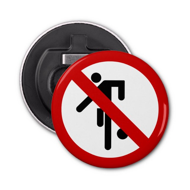 NO Boll Games ⚠ Thai Park Sign ⚠ Flasköppnare (Framsidan)