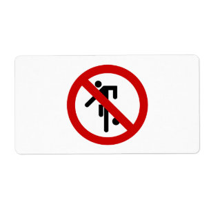 NO Boll Games ⚠ Thai Park Sign ⚠ Fraktsedel
