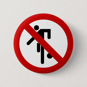 NO Boll Games ⚠ Thai Park Sign ⚠ Knapp