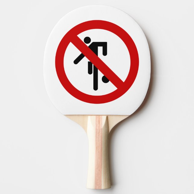 NO Boll Games ⚠ Thai Park Sign ⚠ Pingisracket (Framsidan)