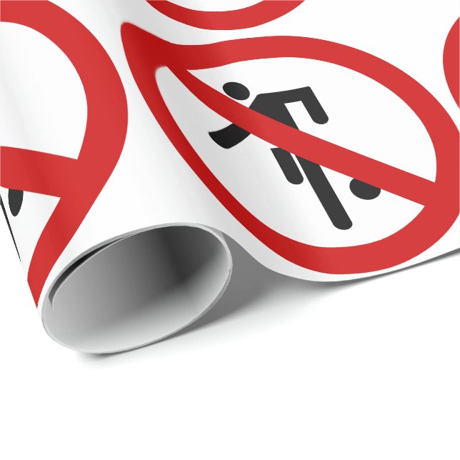 NO Boll Games ⚠ Thai Park Sign ⚠ Presentpapper (Rullad Hörn)