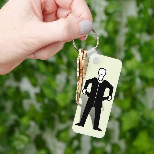 No Budget No Money Just Empty Pockets Nyckelring (Hand)