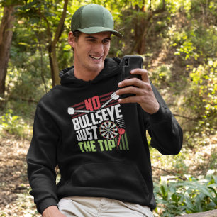 No Bullseye - Lusnyj Dart Player Hoodie