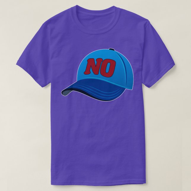No Cap Hat Emoji T Shirt (Design framsida)